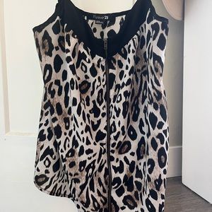Cheetah print top